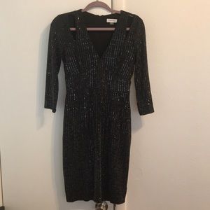 Calvin Klein sequined cocktail dress